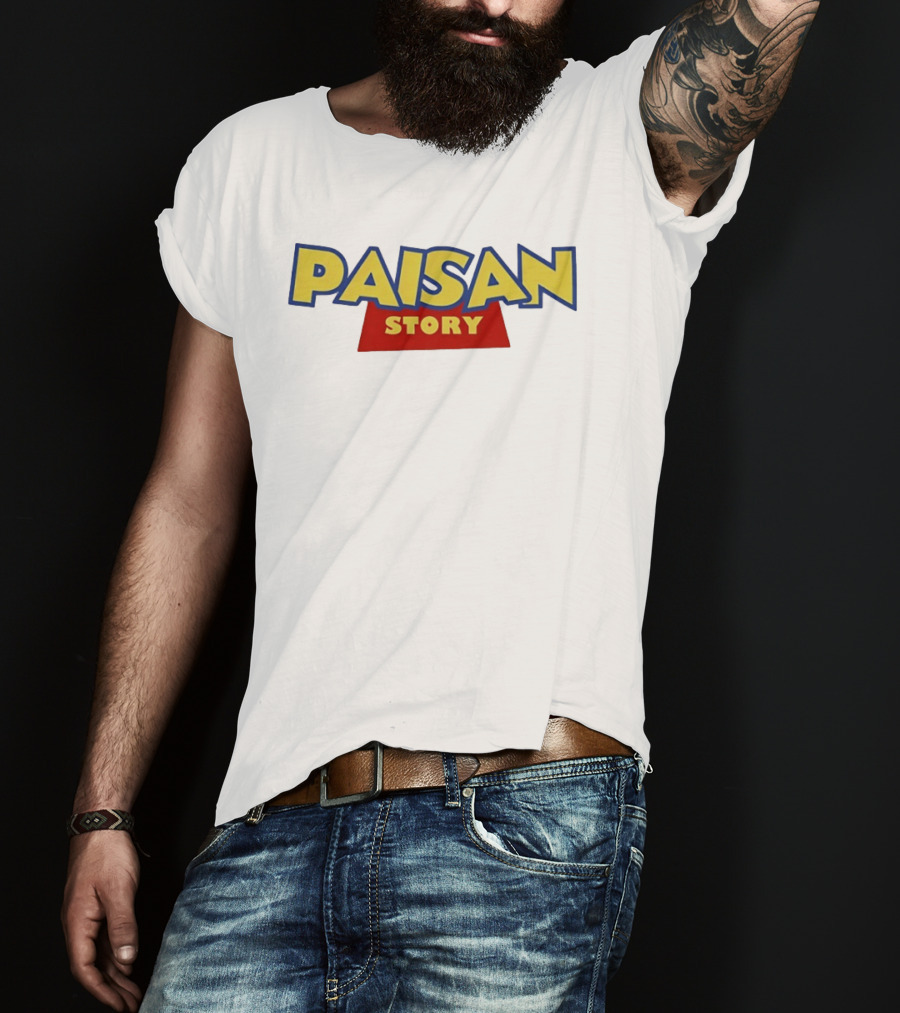Paisan Story Pixar Toy Movie Parody Italian Culture T-Shirt