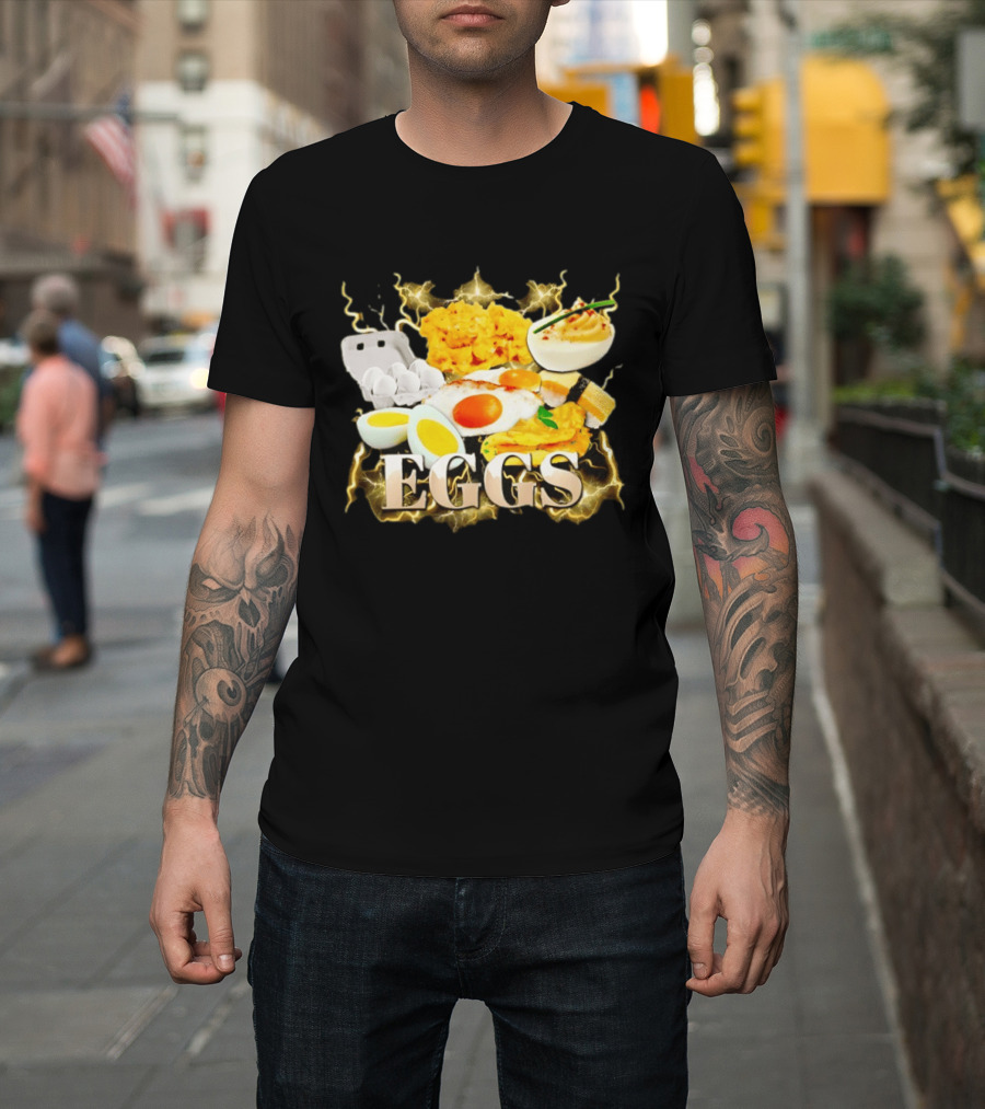 EGGS Lightning Breakfast Explosion Bootleg T-Shirt