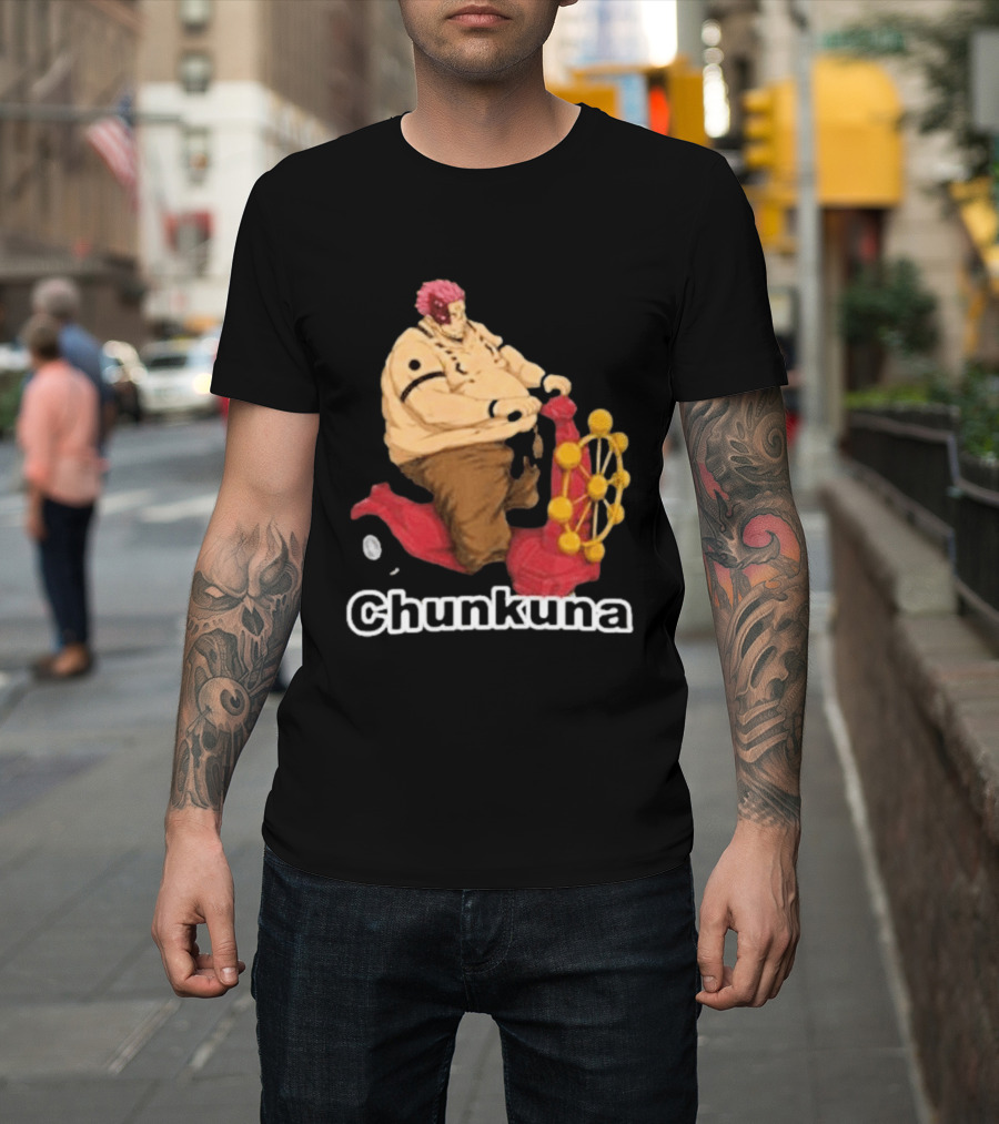Goofyahhtees Chunkuna Riding Ferris Wheel Machine T-Shirt