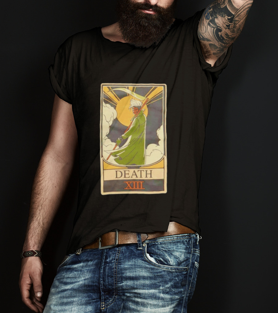 Marvel X Men '97 Gambit Tarot Card Death XIII T-Shirt