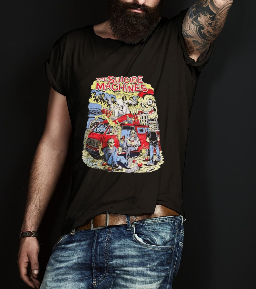 The Suicide Machines Punk Rock Zombie Van Frenzy T-Shirt
