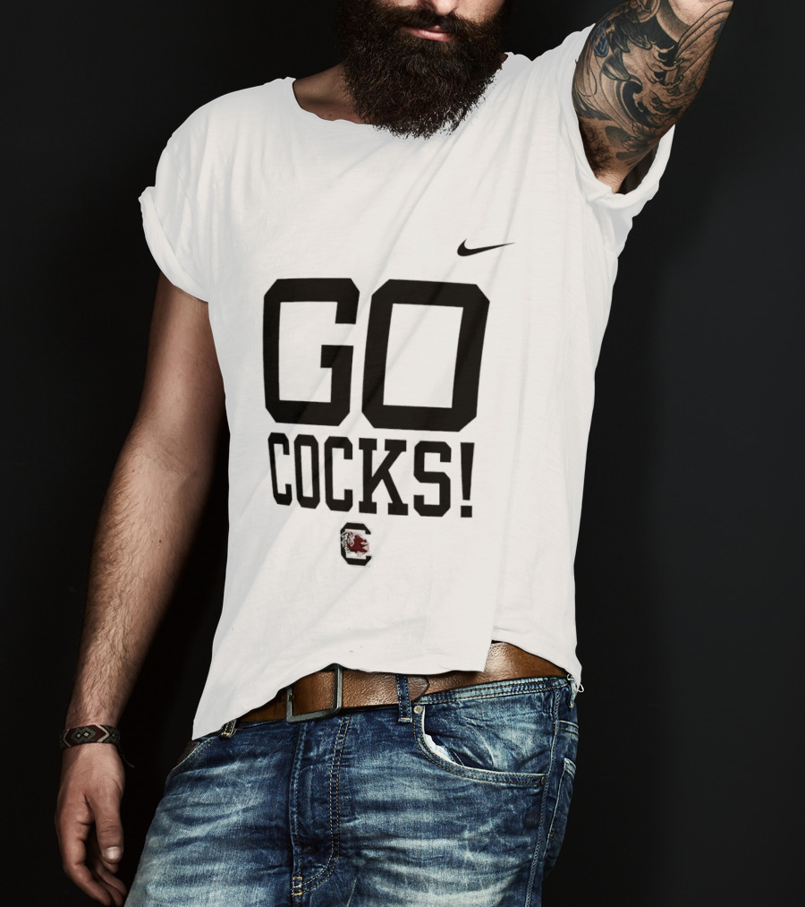 Nike South Carolina Gamecocks Go Cocks NCAA University Of South Carolina Team T-Shirt