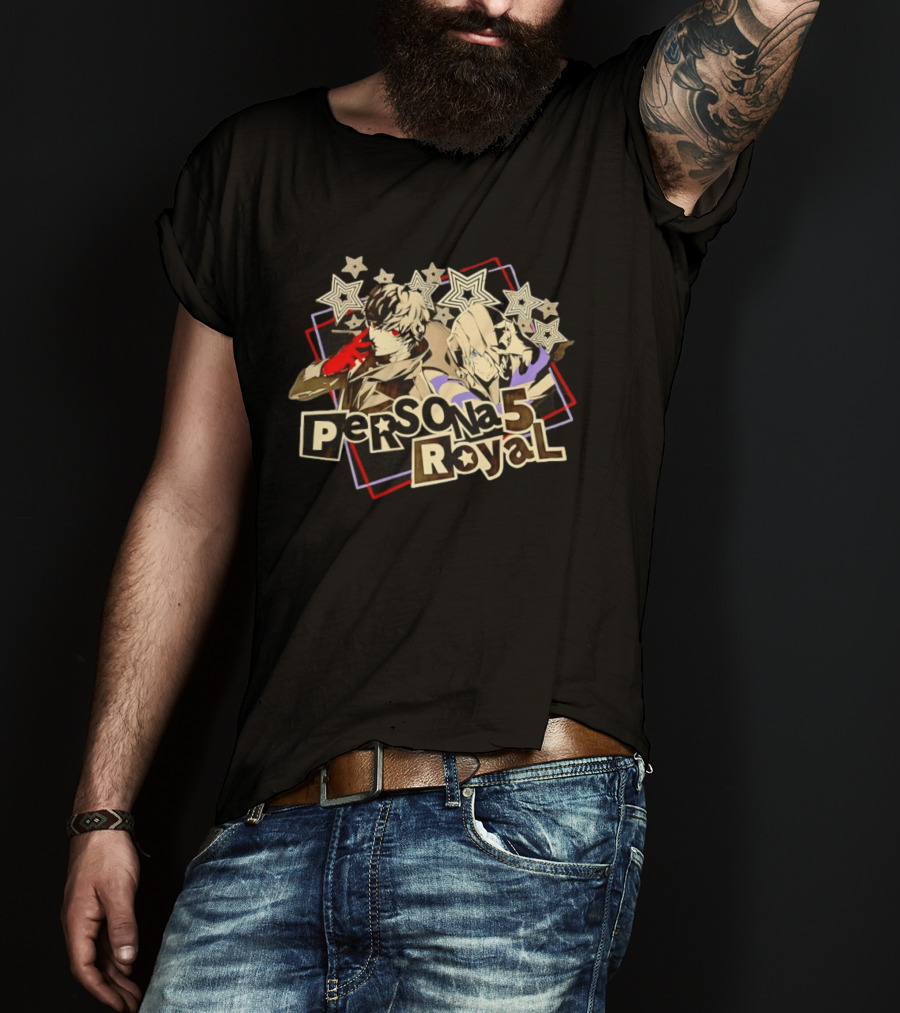 Persona 5 Royal Joker Goro Akechi Star T-Shirt