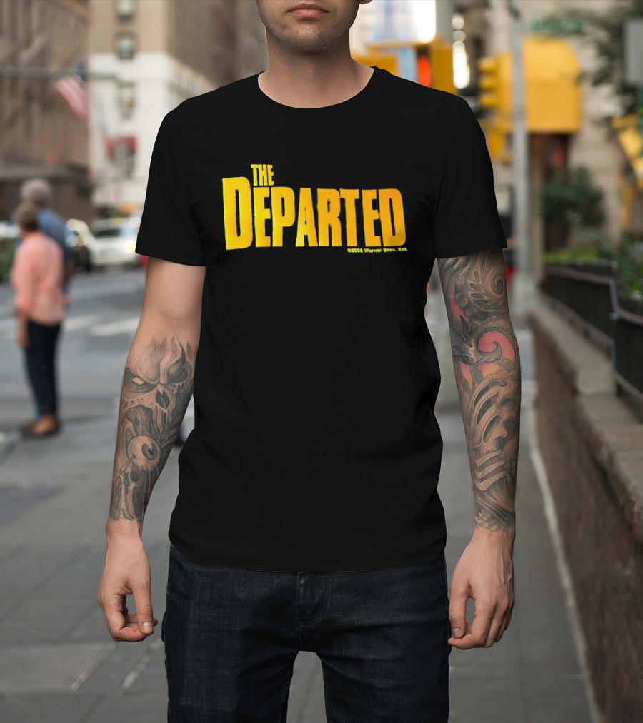 The Departed Vintage Style Yellow T-Shirt