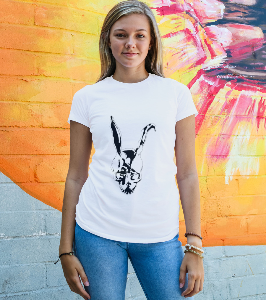 Donnie Darko Frank The Rabbit Skull Mask T-Shirt
