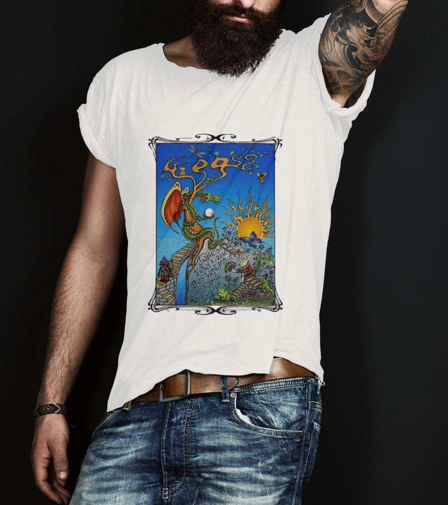 Goose July 2026 Boston Dragon Fantasy Art Leader Bank Pavilion T-Shirt