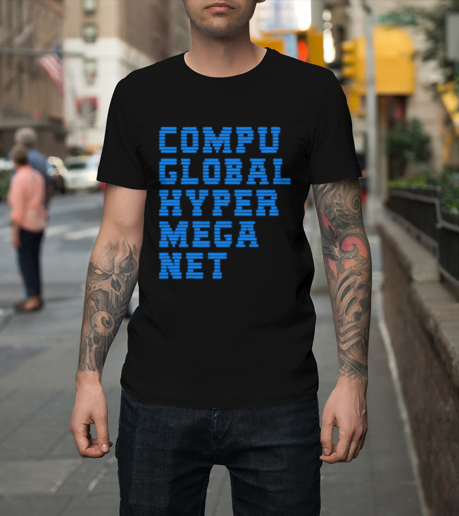 Compu Global Hyper Mega Net The Simpsons T-Shirt