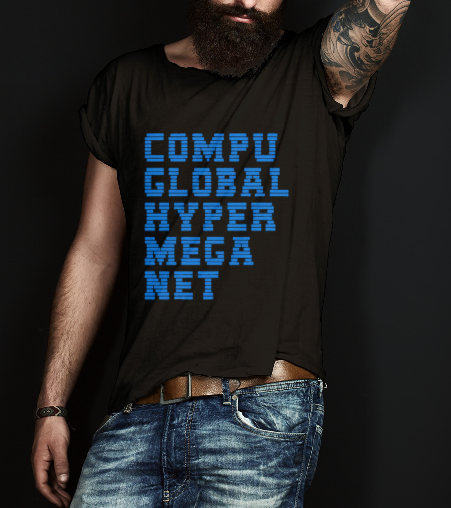 Compu Global Hyper Mega Net The Simpsons T-Shirt