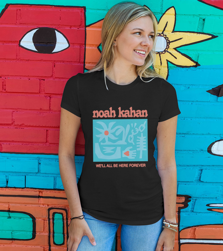 Noah Kahan We'll All Be Here Forever Abstract Symbols And Shapes T-Shirt