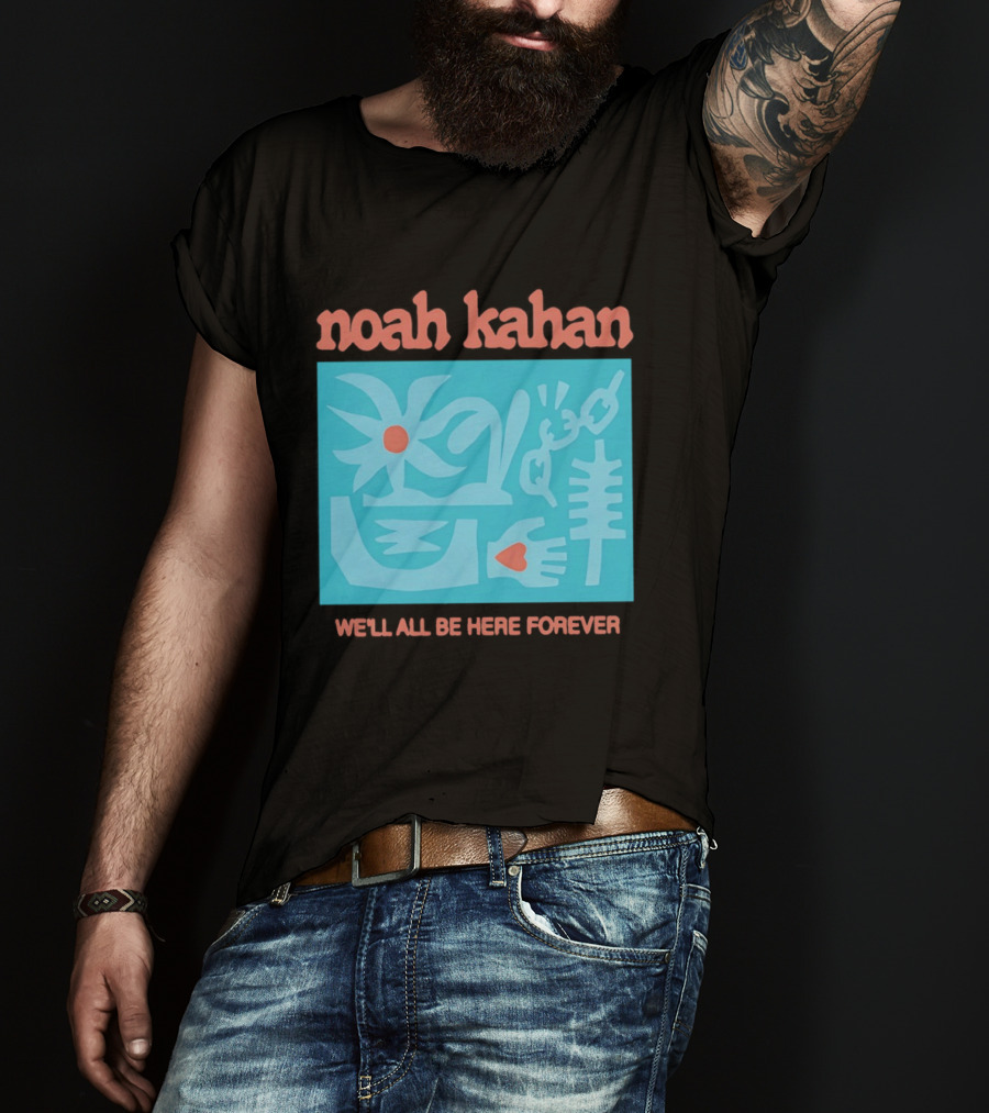 Noah Kahan We'll All Be Here Forever Abstract Symbols And Shapes T-Shirt
