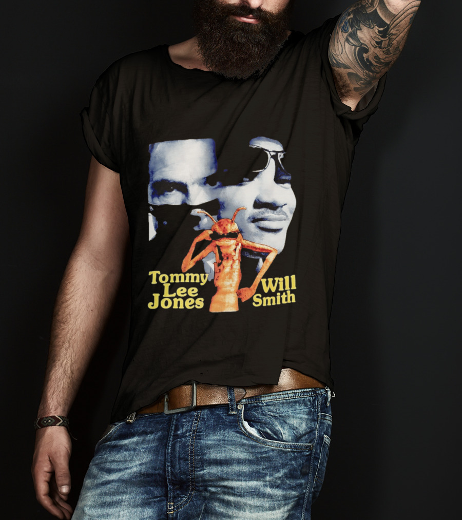 Tommy Lee Jones Will Smith Alien Men In Black T-Shirt