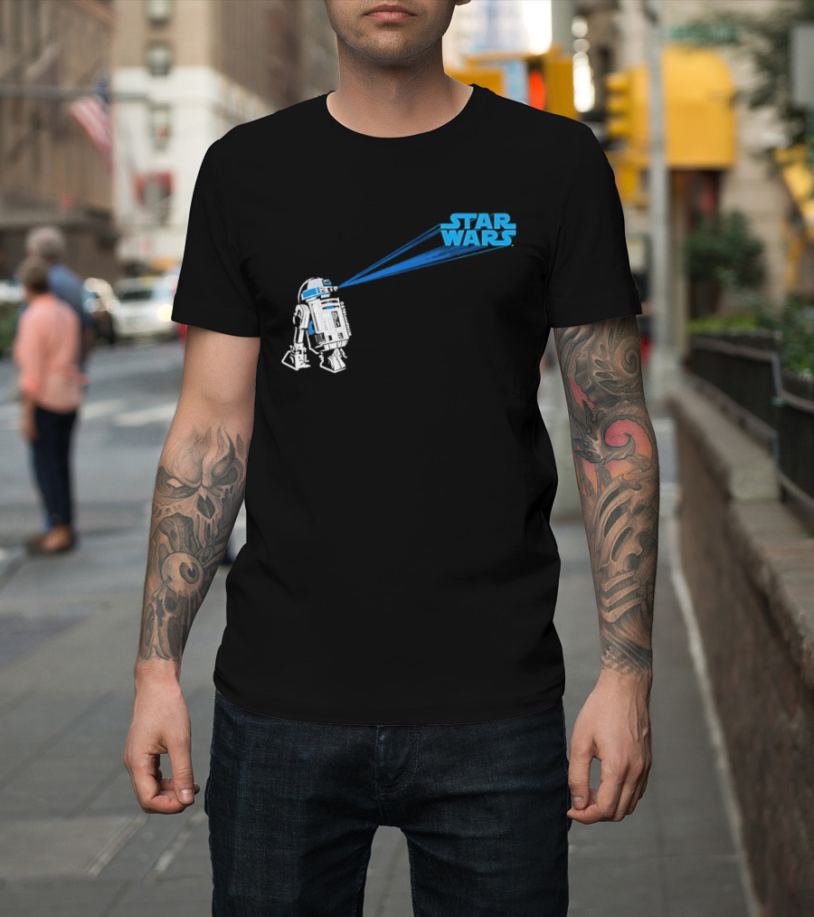 Star Wars R2D2 Projection T-Shirt