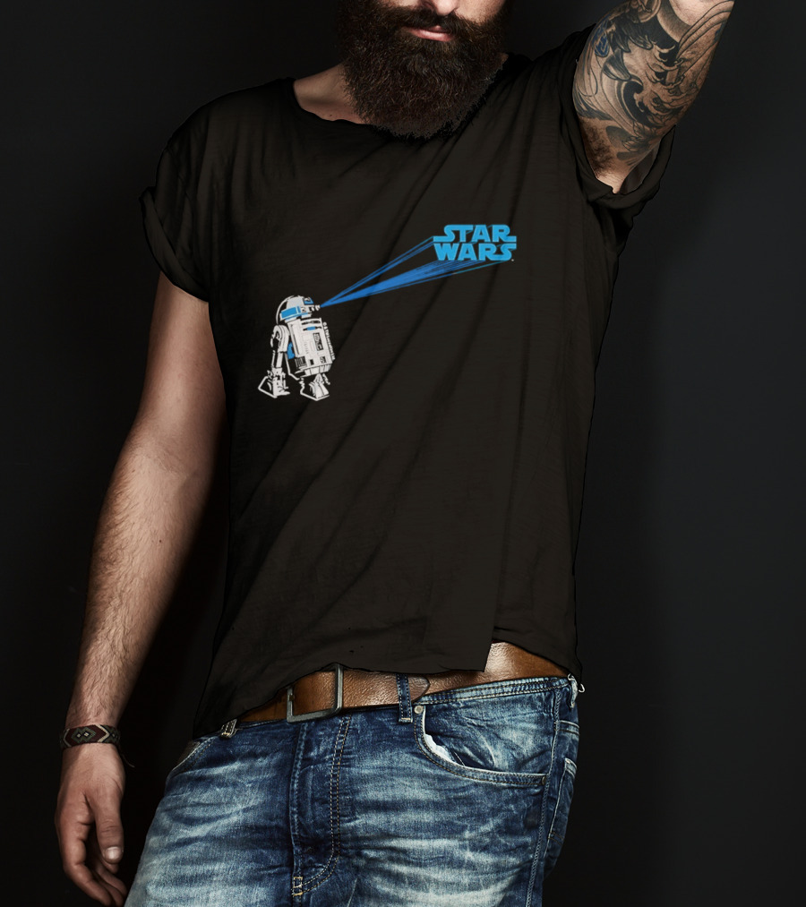 Star Wars R2D2 Projection T-Shirt