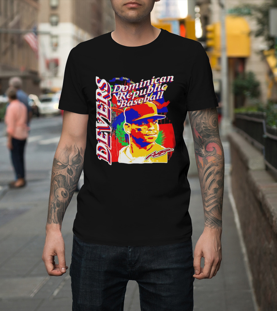 Rafael Devers Dominican Republic Baseball Boston Red Sox T-Shirt