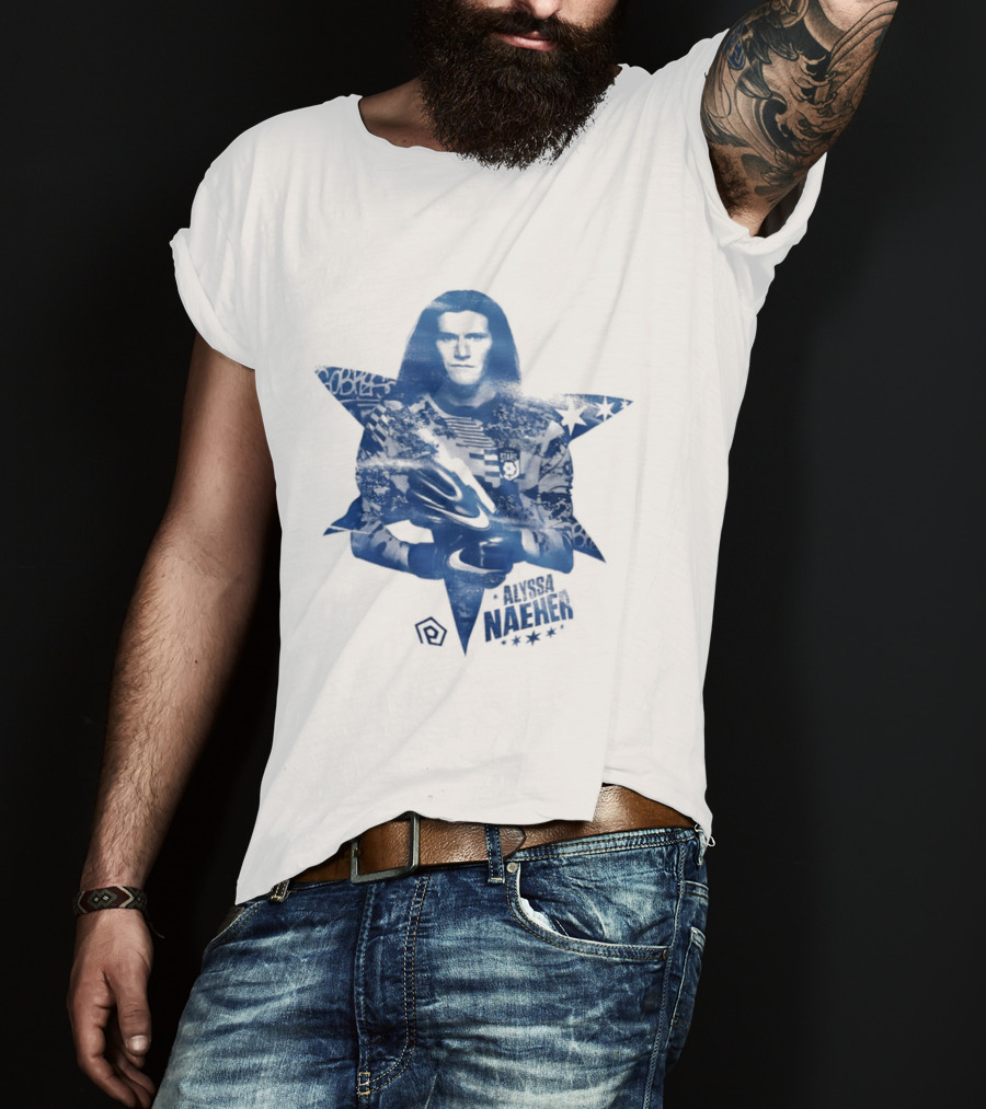 Alyssa Naeher Chicago Stars FC Blue Star T-Shirt