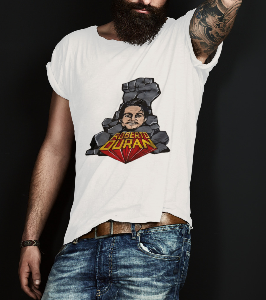 Roberto Duran Fist Iconic Boxing Legend T-Shirt