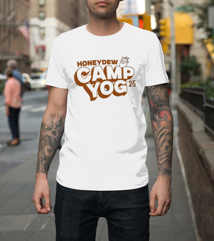 Honeydew Camp Yog 2025 Yogscast Team Adventure T-Shirt