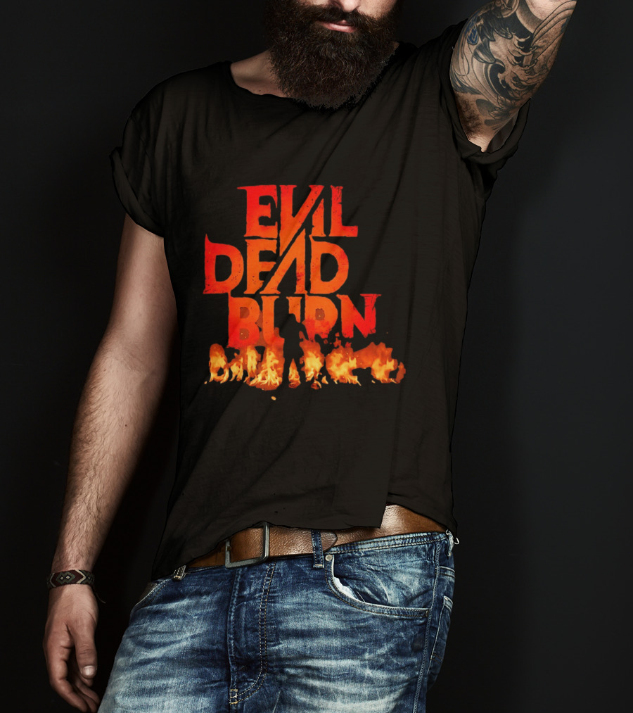 Evil Dead Burn Flaming T-Shirt