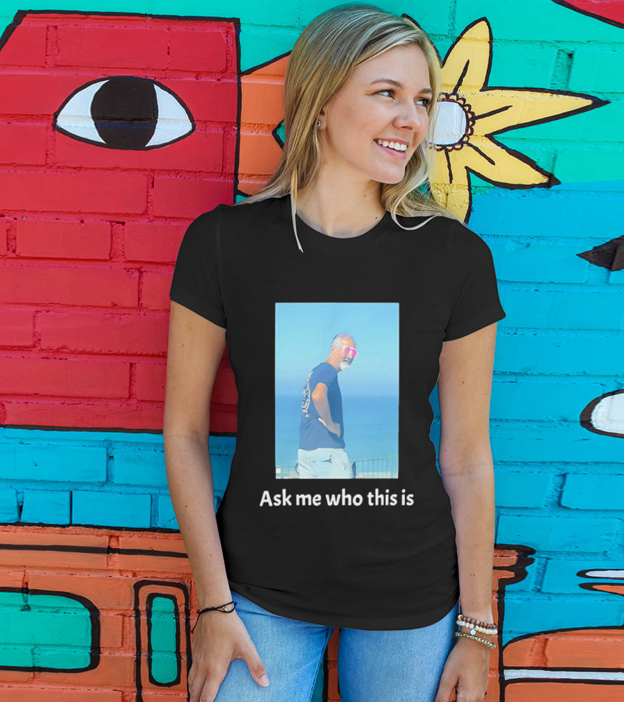 Ask Me Who This Is Hideo Kojima Scenic Beach T-Shirt