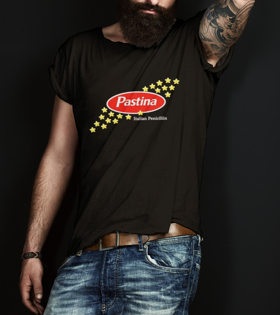 Pastina Italian Penicillin Star Shaped Pasta Comfort Food T-Shirt