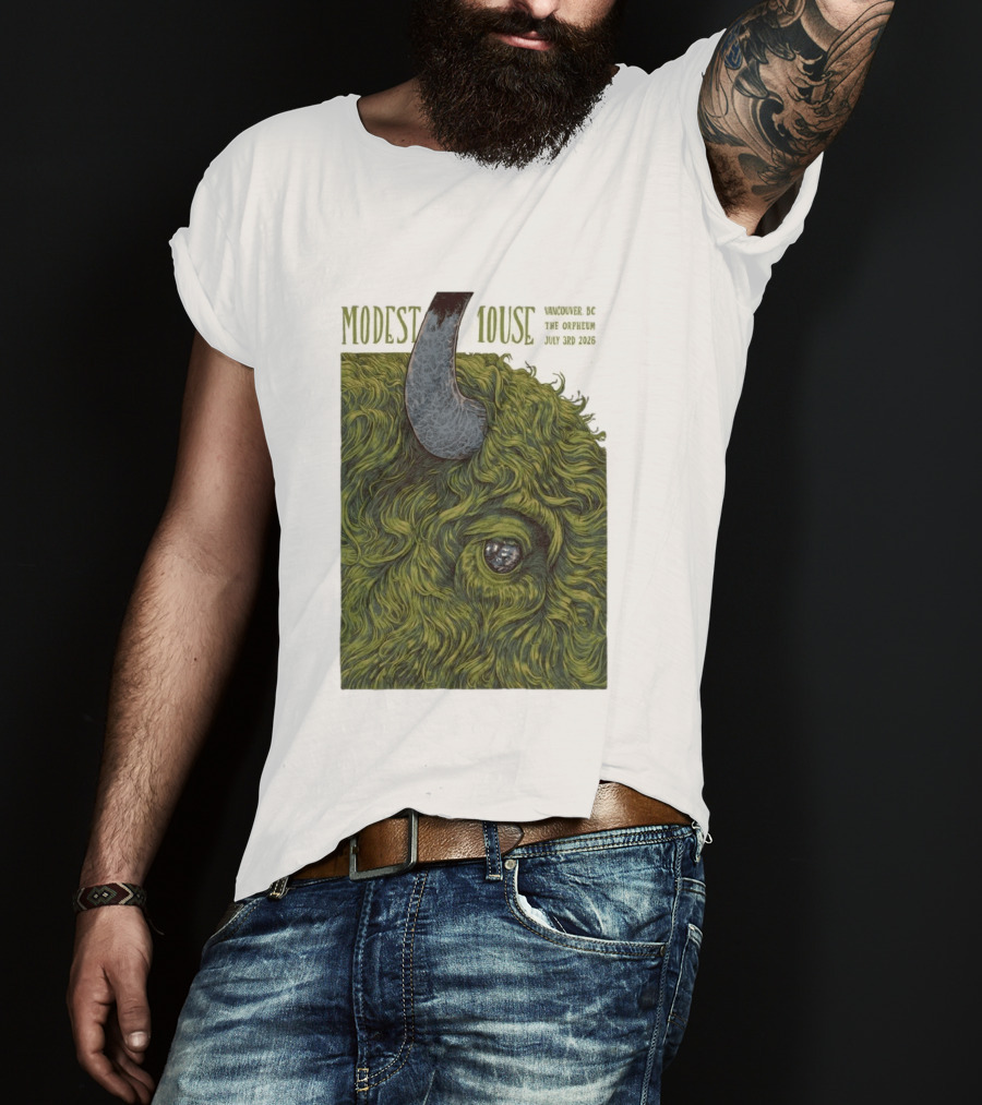 Modest Mouse Vancouver BC The Orpheum July 3 2026 Buffalo T-Shirt
