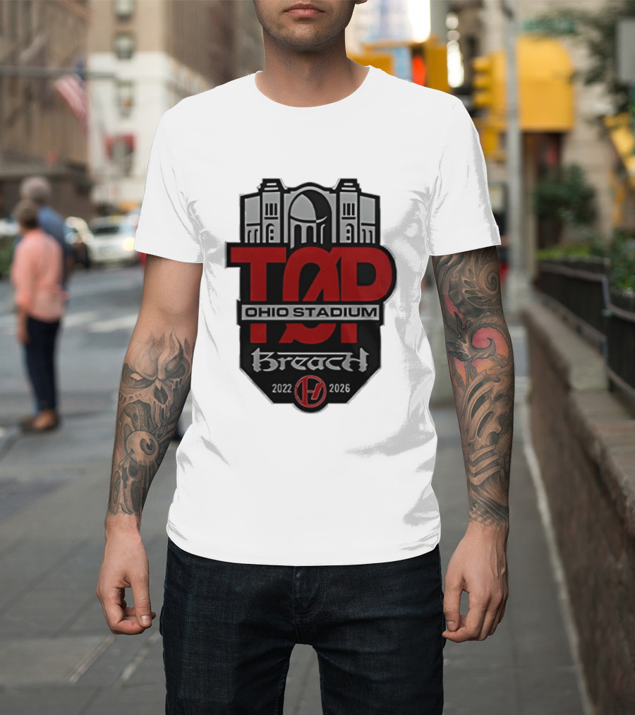 TAD Ohio Stadium Breach 2022 2026 T-Shirt