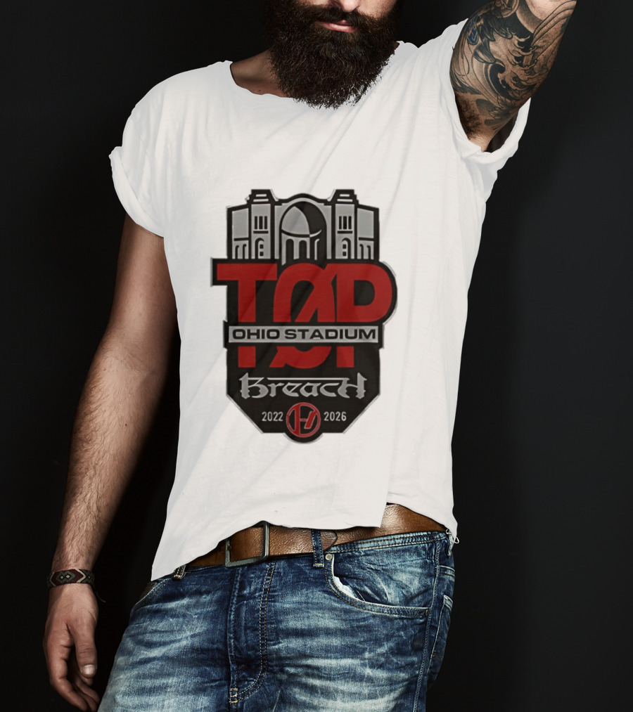 TAD Ohio Stadium Breach 2022 2026 T-Shirt