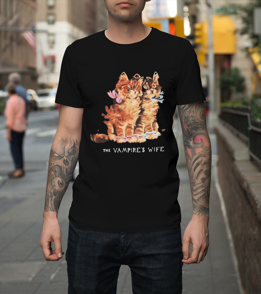 Diane Guerrero The Vampire's Wife Cats T-Shirt
