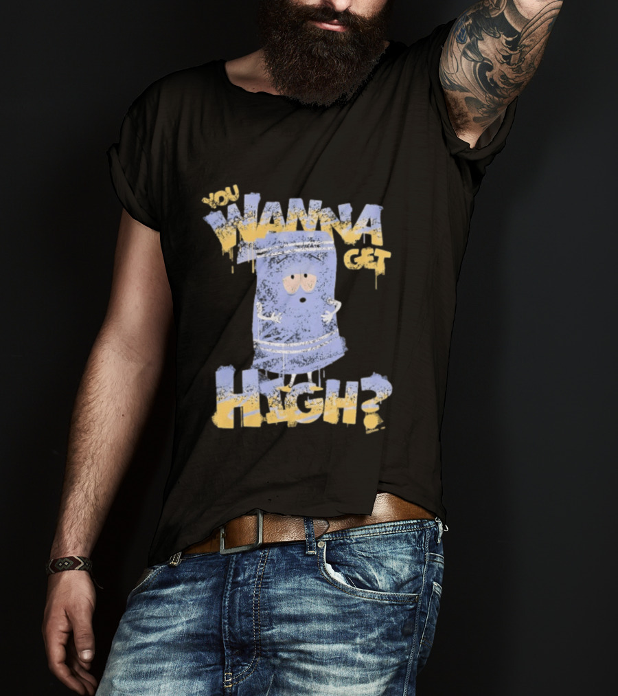 South Park Towelie You Wanna Get High T-Shirt