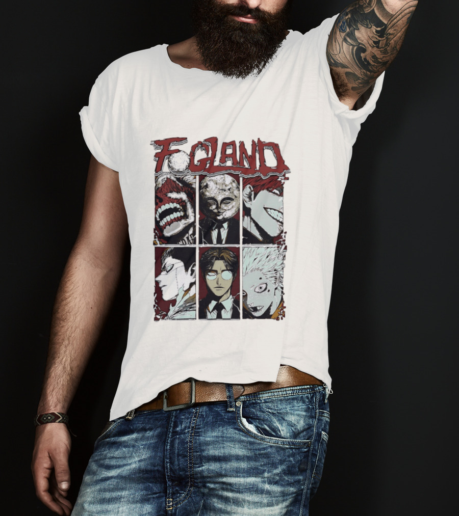 FOGLAND Manga Characters Face Expressions T-Shirt