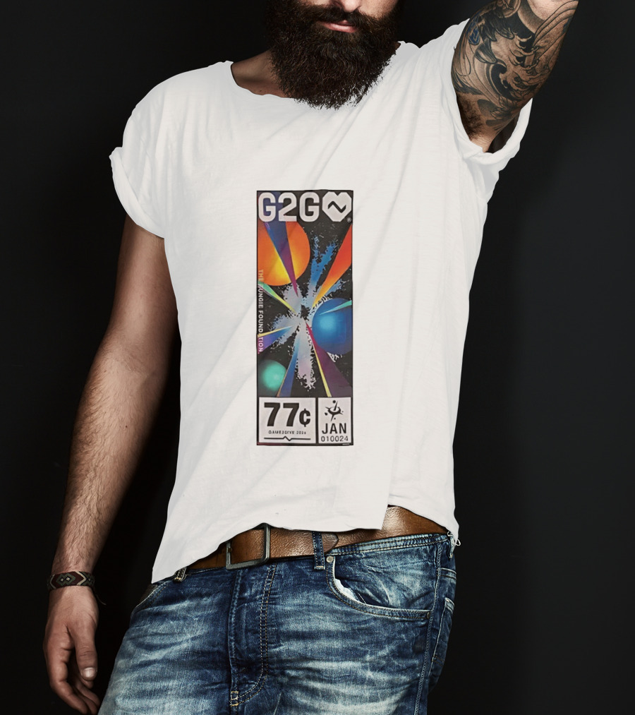 G2G The Bungie Foundation Cosmic Planets Game2Give 2024 Jan 77c 010024 T-Shirt