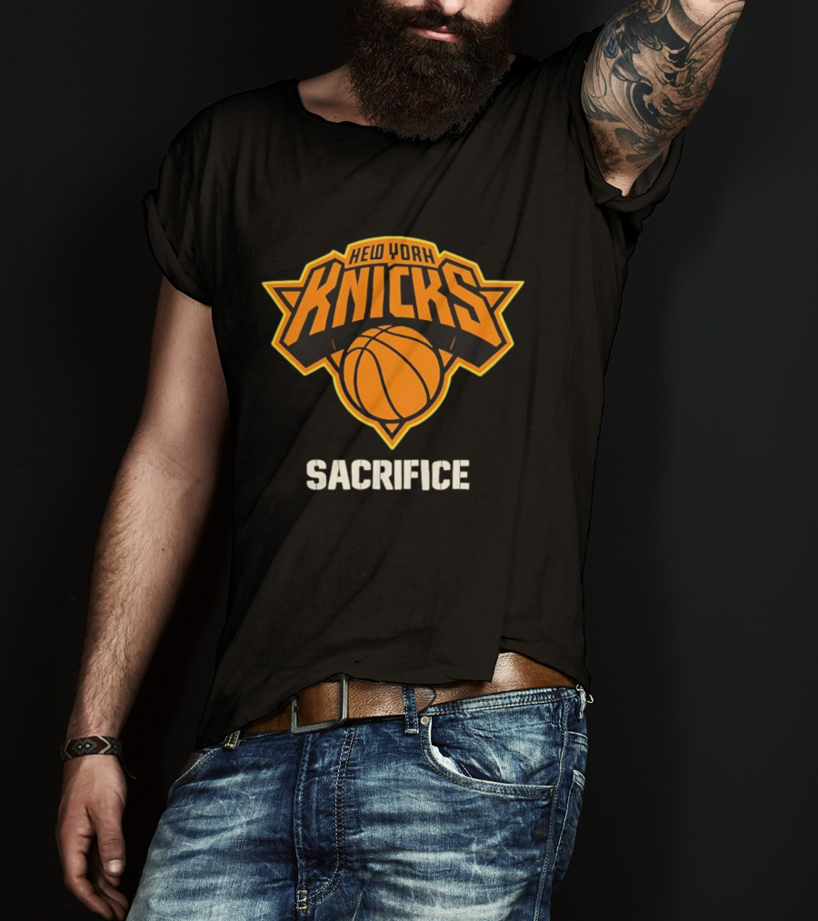 New York Knicks Sacrifice Basketball Team NBA T-Shirt