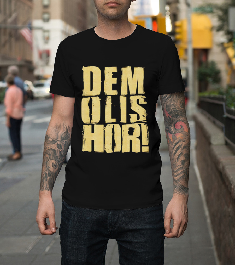 DEMOLISHOR Gold T-Shirt