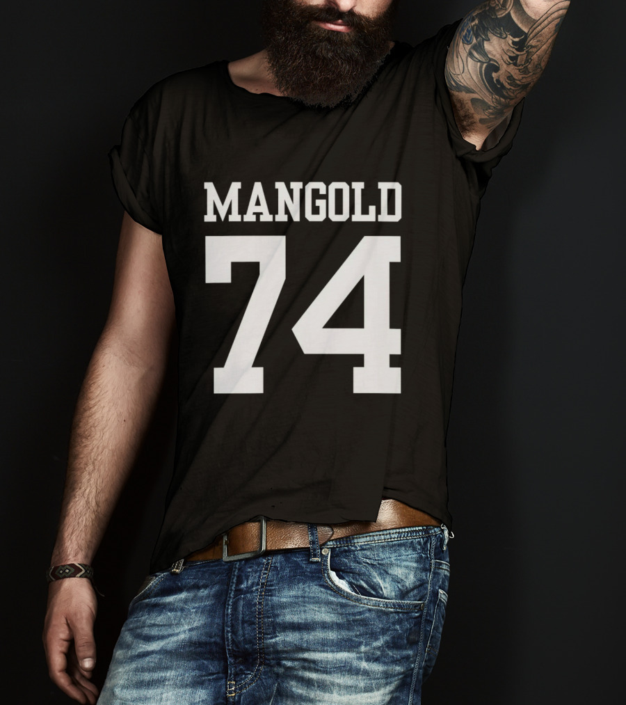 NY Jets Nick Mangold 74 Football T-Shirt