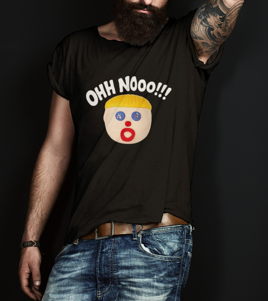 Oh No Mr Bill Iconic Claymation Face And Catchphrase From Classic TV Show T-Shirt