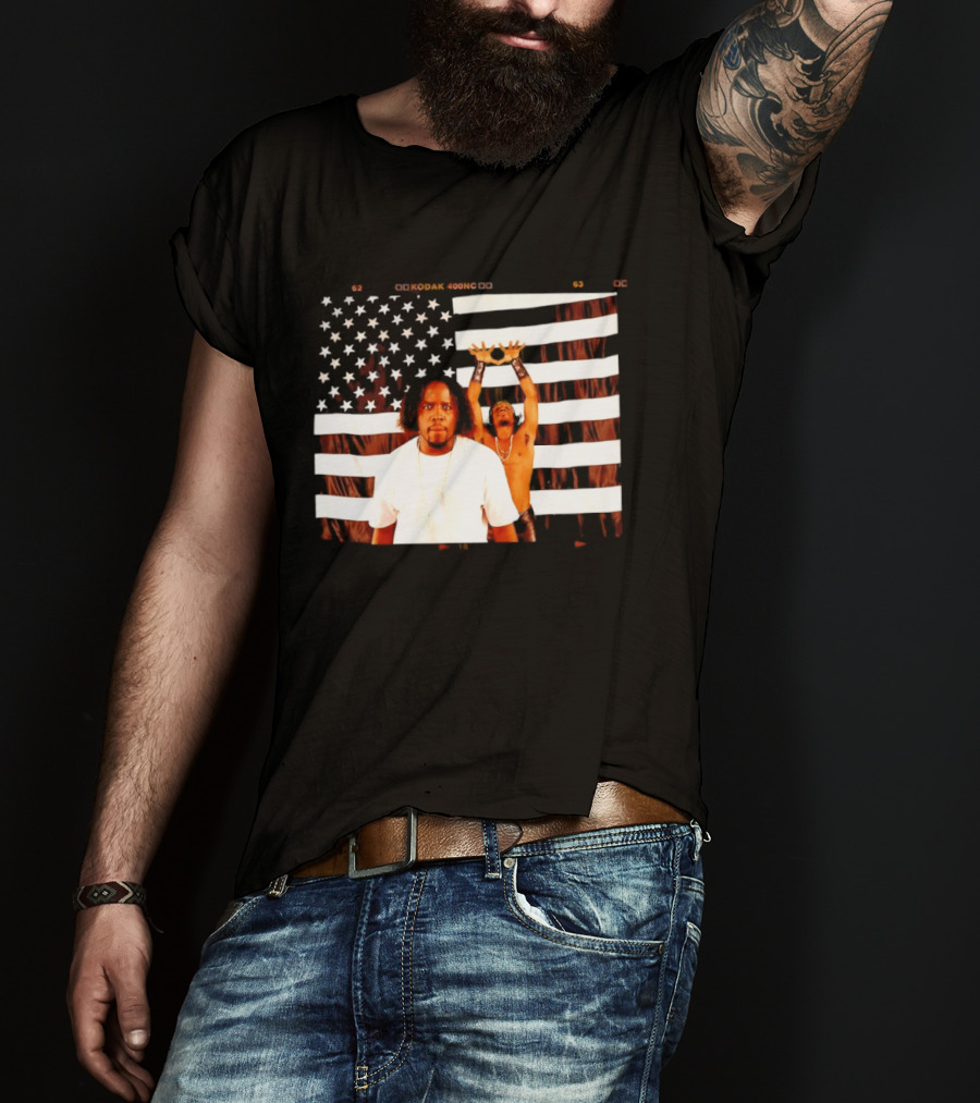 Outkast American Flag Andre 3000 Big Boi Performance USA Stars And Stripes T-Shirt