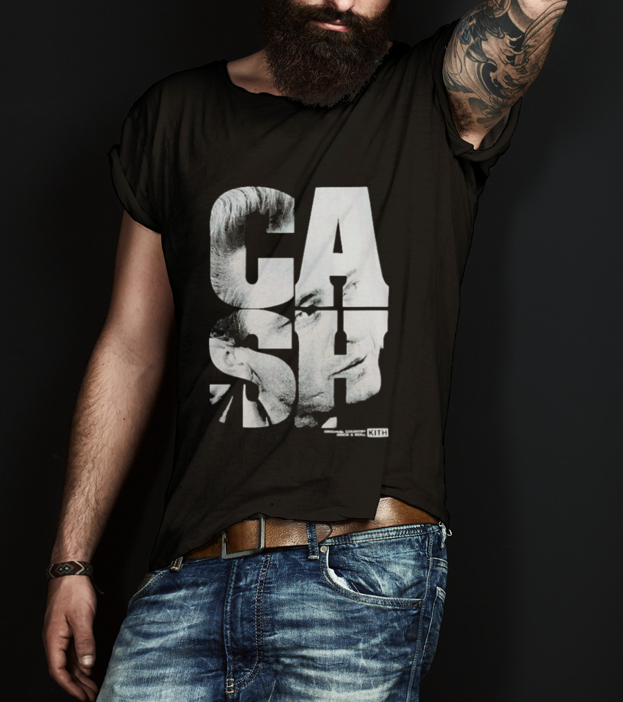 Johnny Cash Kith Records Rock N Roll Collection T-Shirt