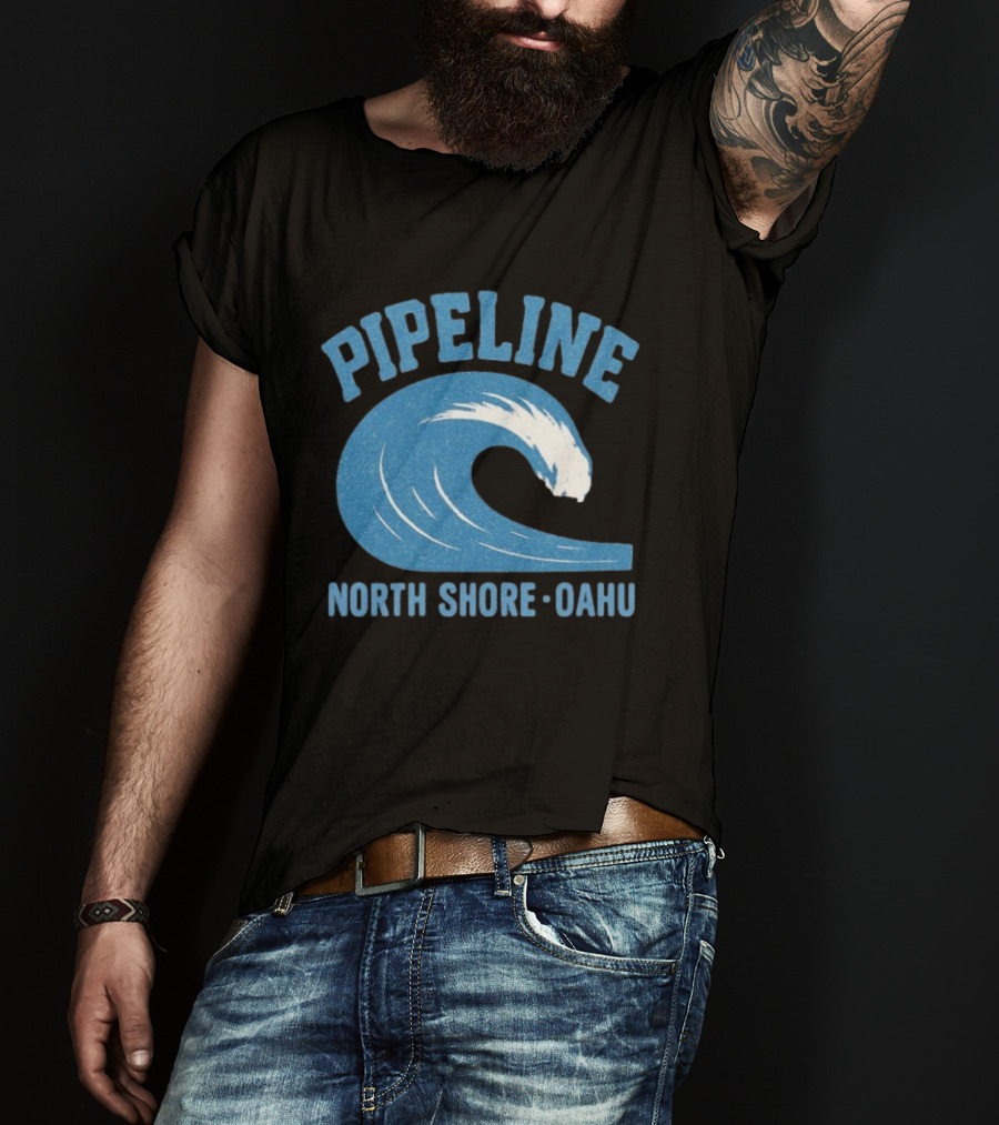 Pipeline North Shore Oahu Wave T-Shirt