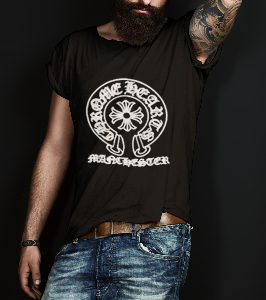 Chrome Hearts Manchester Exclusive Horseshoe Motif T-Shirt
