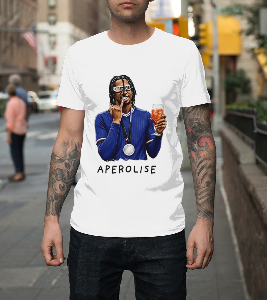 Michael Olise Aperolise Crystal Palace Player Celebration T-Shirt