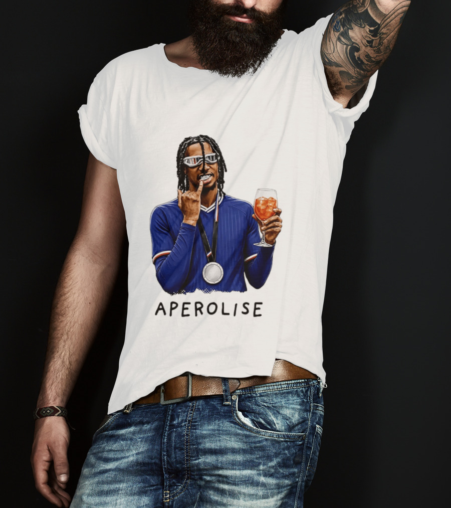 Michael Olise Aperolise Crystal Palace Player Celebration T-Shirt