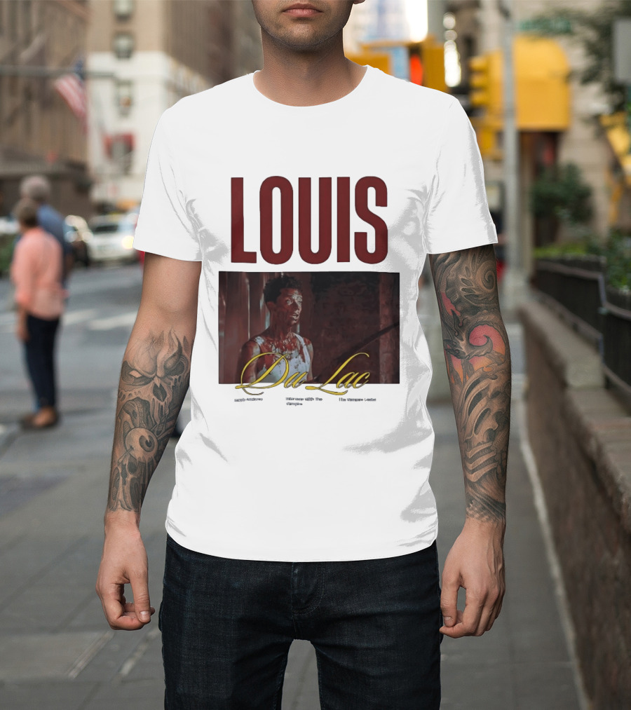 Louis Du Lac Jacob Anderson Interview With The Vampire Bootleg T-Shirt