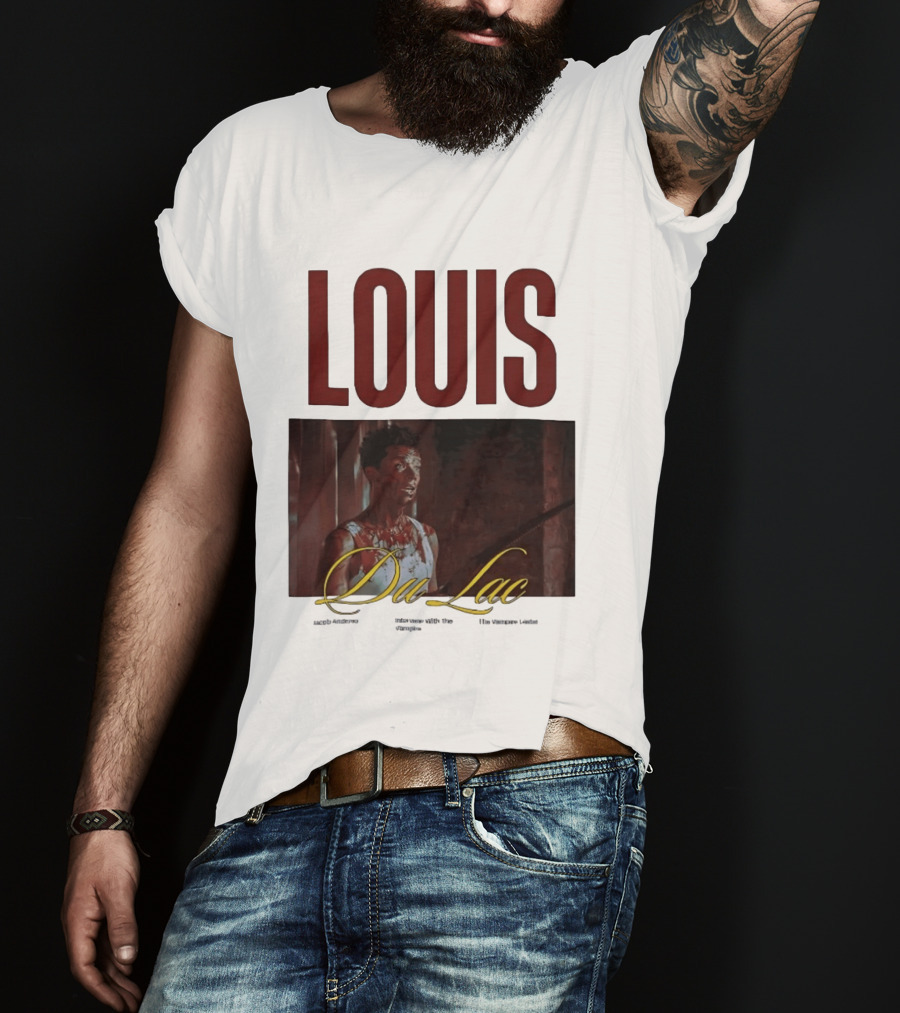 Louis Du Lac Jacob Anderson Interview With The Vampire Bootleg T-Shirt