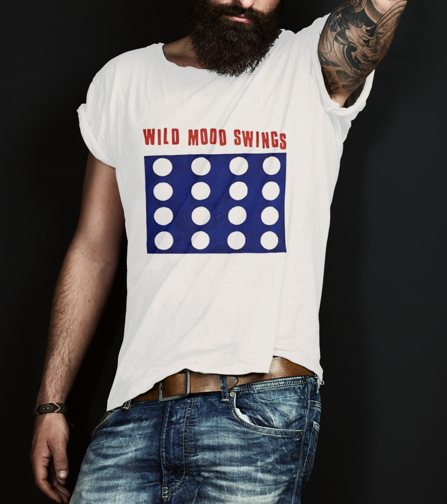 The Cure Wild Mood Swings Album Circles T-Shirt