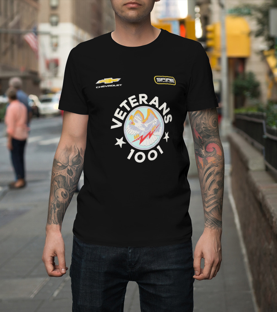 Veterans 1001 Spire Motorsports Chevrolet Eagle Legends T-Shirt