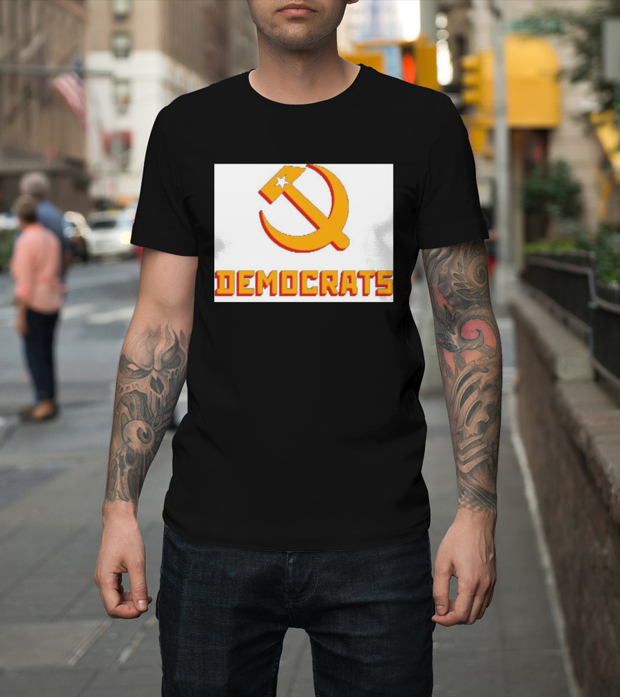 Zohran's Communist Democrats Hammer And Sickle T-Shirt