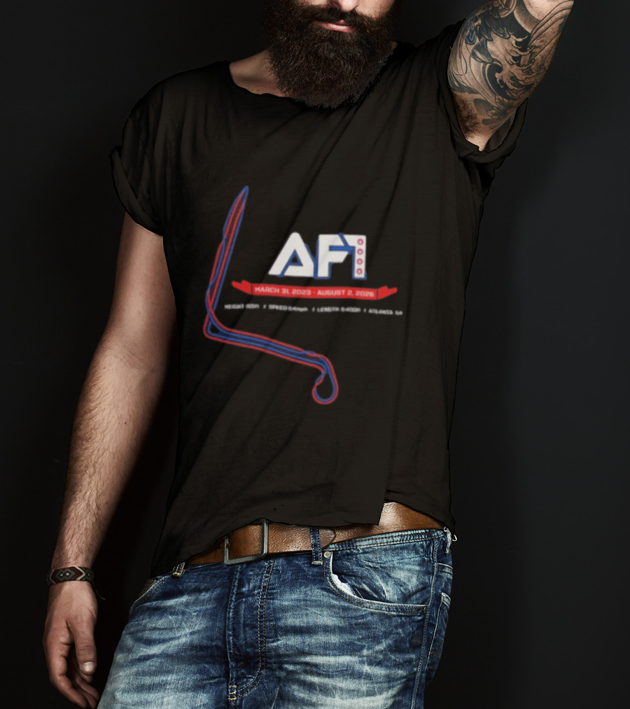 AF1 Roller Atlanta GA March 31 2023 August 2 2026 T-Shirt