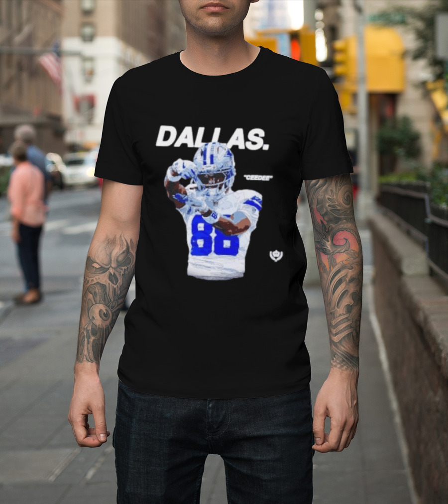 CeeDee Lamb Dallas 88 Cowboys Wide Receiver Football Player T-Shirt