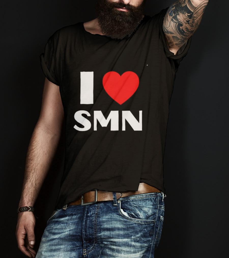 I Love SMN Heart T-Shirt