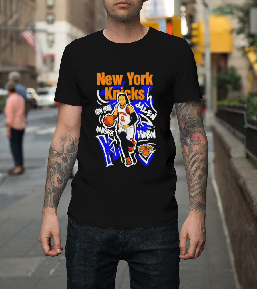 New York Knicks Jalen Brunson MVP Players NBA Basketball T-Shirt